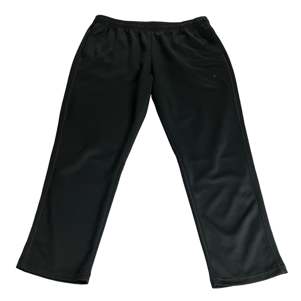 Champion Track Pants Mens XL Black Athletic Training Performance Drawstring